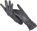 Classic Leather Look Gloves – Elegant Winter Gloves in 10 Colours