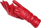 Classic Leather Look Gloves – Elegant Winter Gloves in 10 Colours