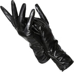 Classic Leather Look Gloves – Elegant Winter Gloves in 10 Colours