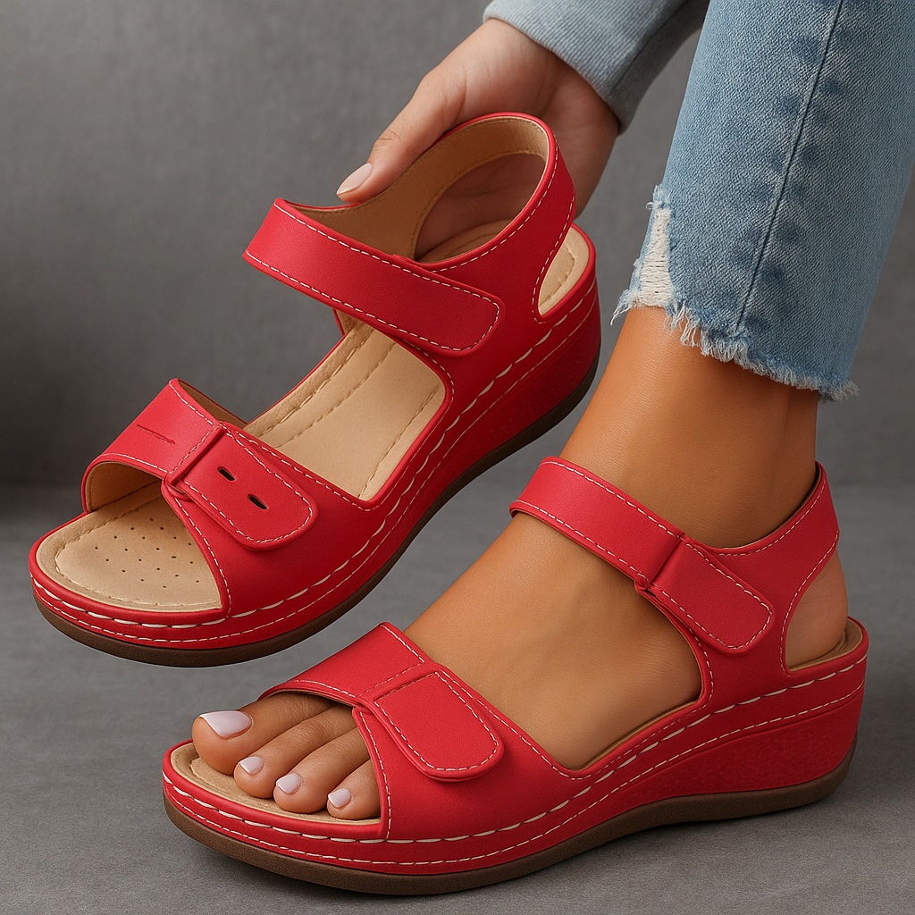 Adjustable Strap Orthopedic Wedge Sandals