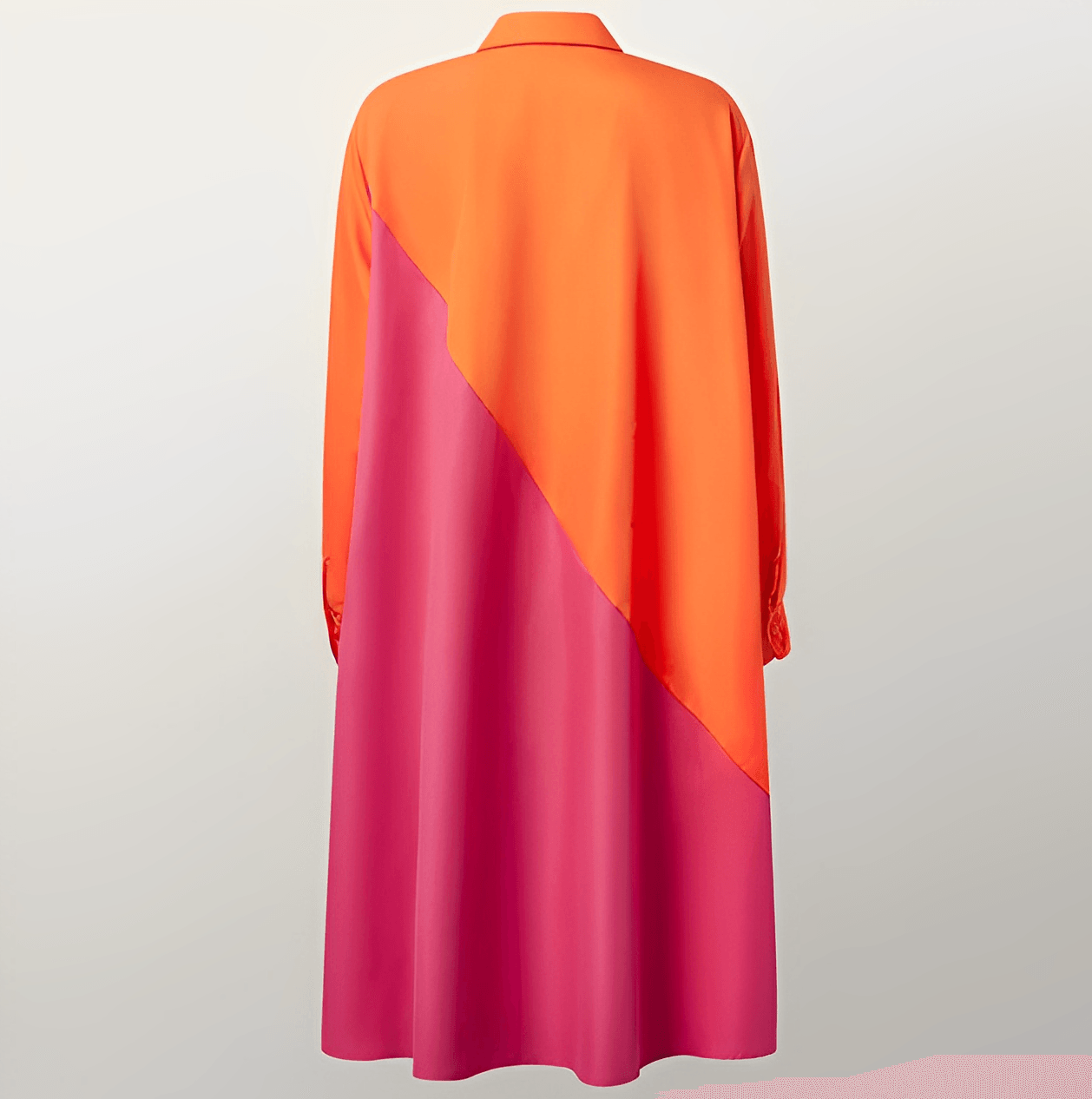 Lapel Collar Elegant Silhouette Autumn Dress | Meave & Ivy