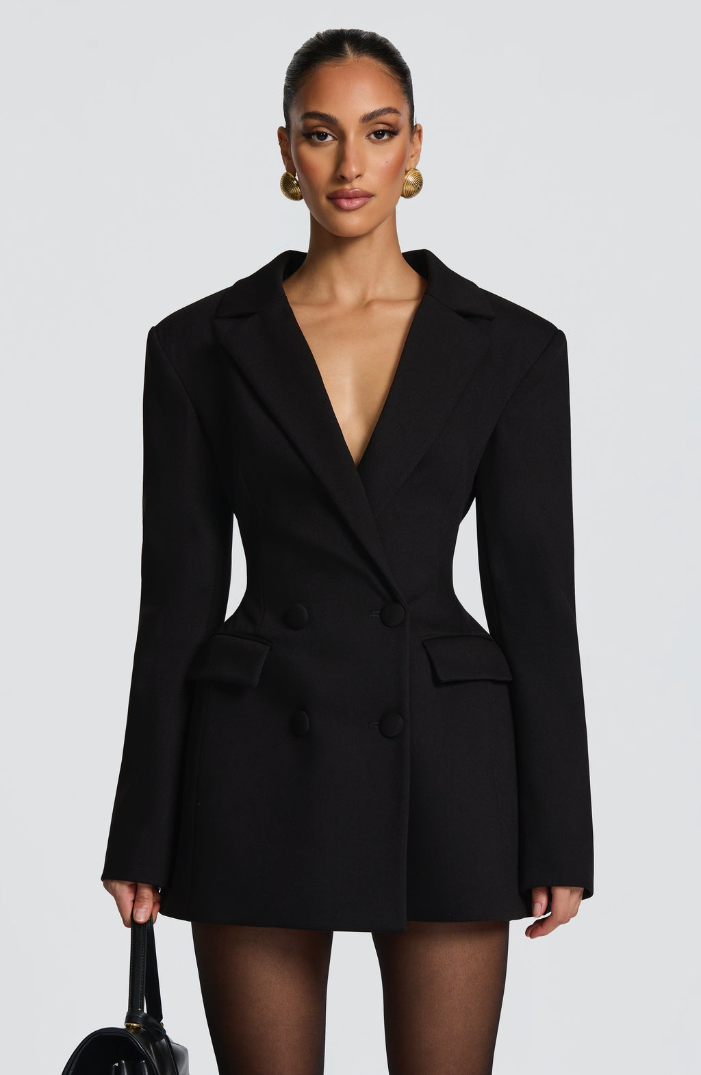 Black Blazer Dress – Classic Tailored Power Dress | Meave & Ivy