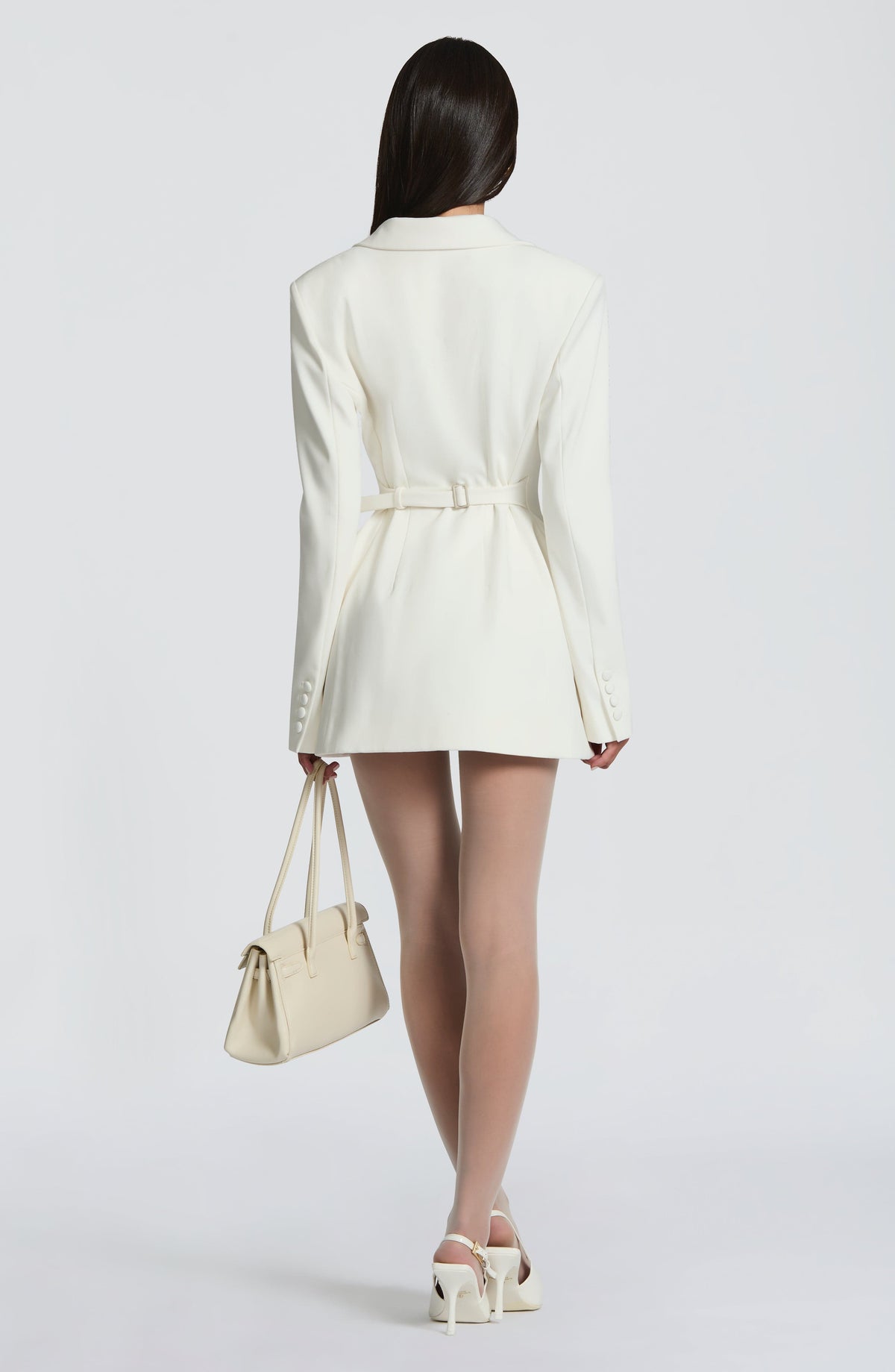 Ivory Blazer Dress – Elegant Tailored Occasion Dress | Meave & Ivy