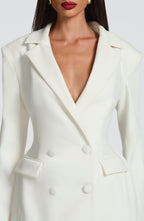 Ivory Blazer Dress – Elegant Tailored Occasion Dress | Meave & Ivy