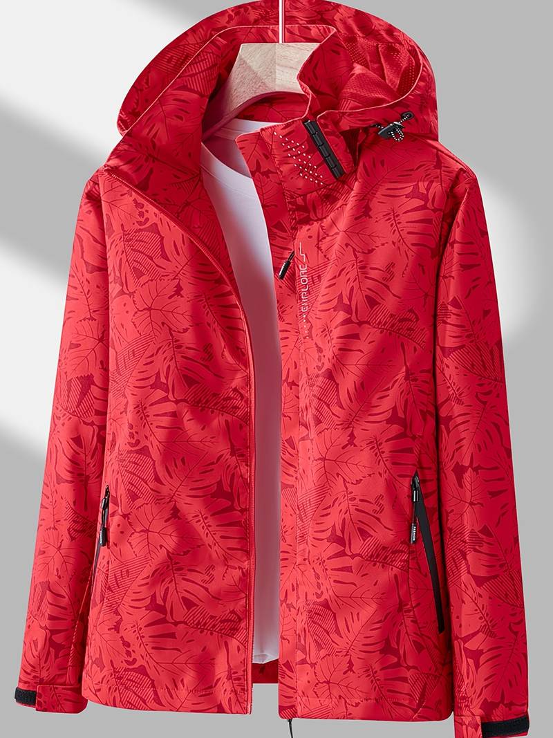 Water & Windproof Jacket with Hood – Weatherproof Outdoor Jacket
