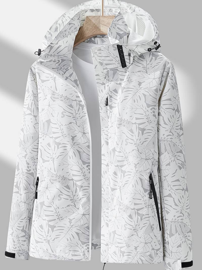 Water & Windproof Jacket with Hood – Weatherproof Outdoor Jacket