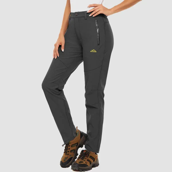 Waterproof Trousers with Fleece Lining – Warm Outdoor Trousers