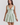 Satin-Look Mini Dress with Gathered Skirt Detail