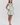 Satin-Look Mini Dress with Gathered Skirt Detail