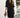 Black Classic Elegant Midi Autumn Dress | Meave & Ivy