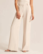 Elegant Tailored Trousers in 8 Neutrals – Refined Slim Fit