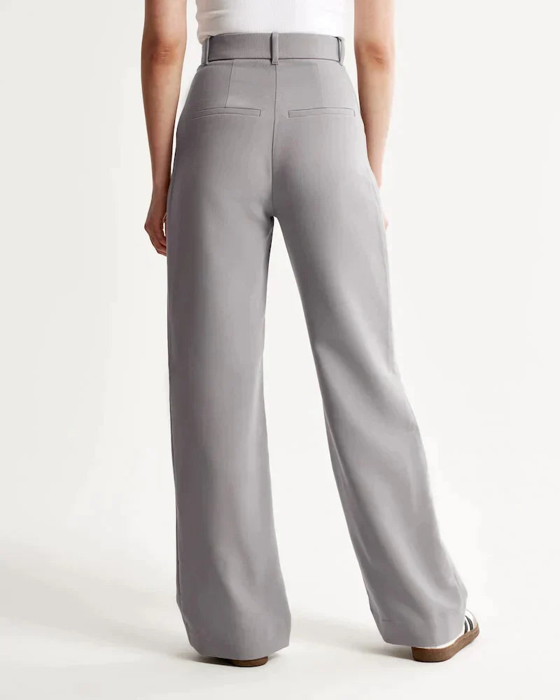 Elegant Tailored Trousers in 8 Neutrals – Refined Slim Fit