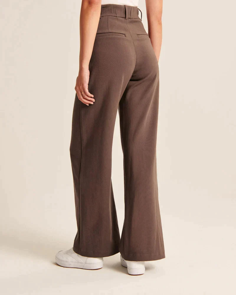 Elegant Tailored Trousers in 8 Neutrals – Refined Slim Fit