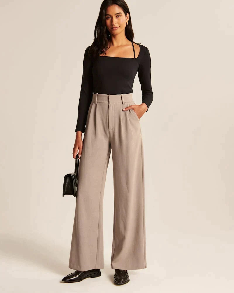 Elegant Tailored Trousers in 8 Neutrals – Refined Slim Fit