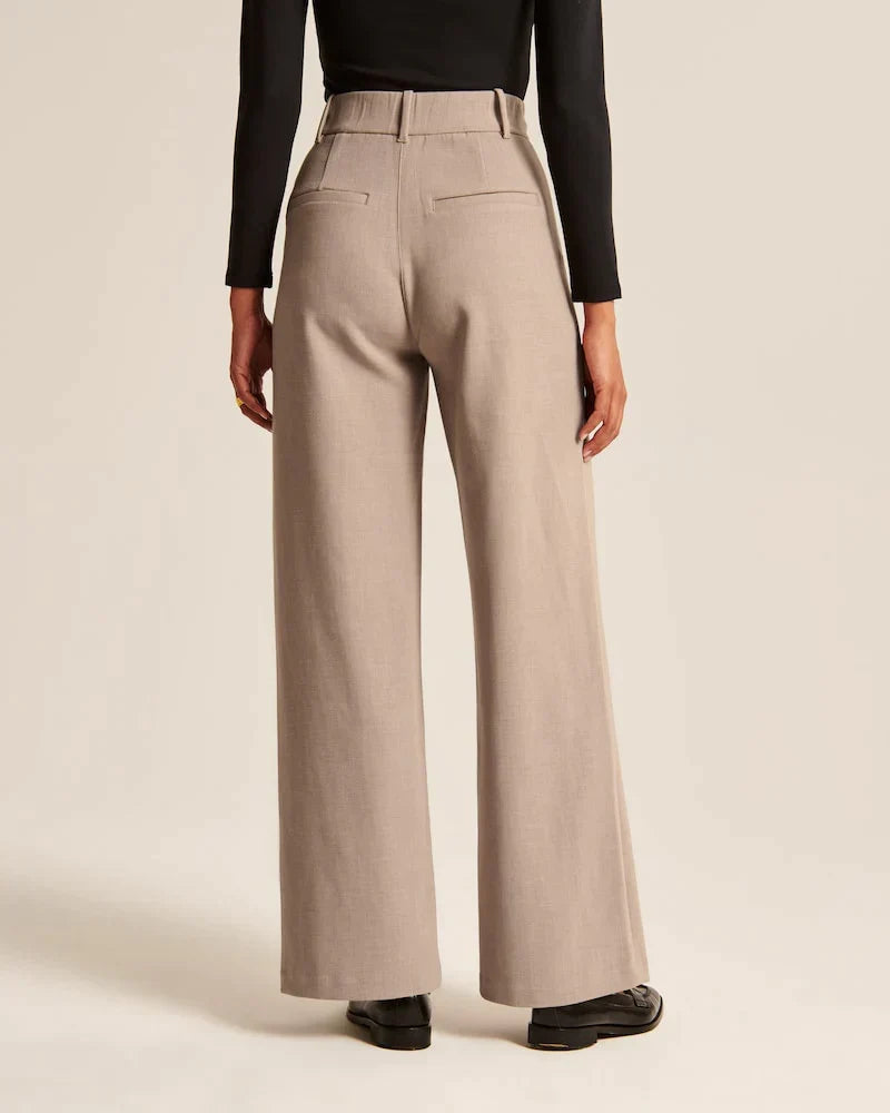 Elegant Tailored Trousers in 8 Neutrals – Refined Slim Fit