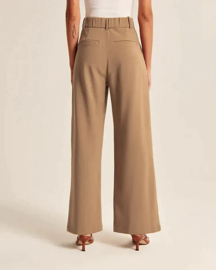 Elegant Tailored Trousers in 8 Neutrals – Refined Slim Fit