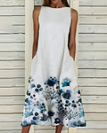 Marissa | Women's Summer Floral Print Midi Dress | Meave & Ivy