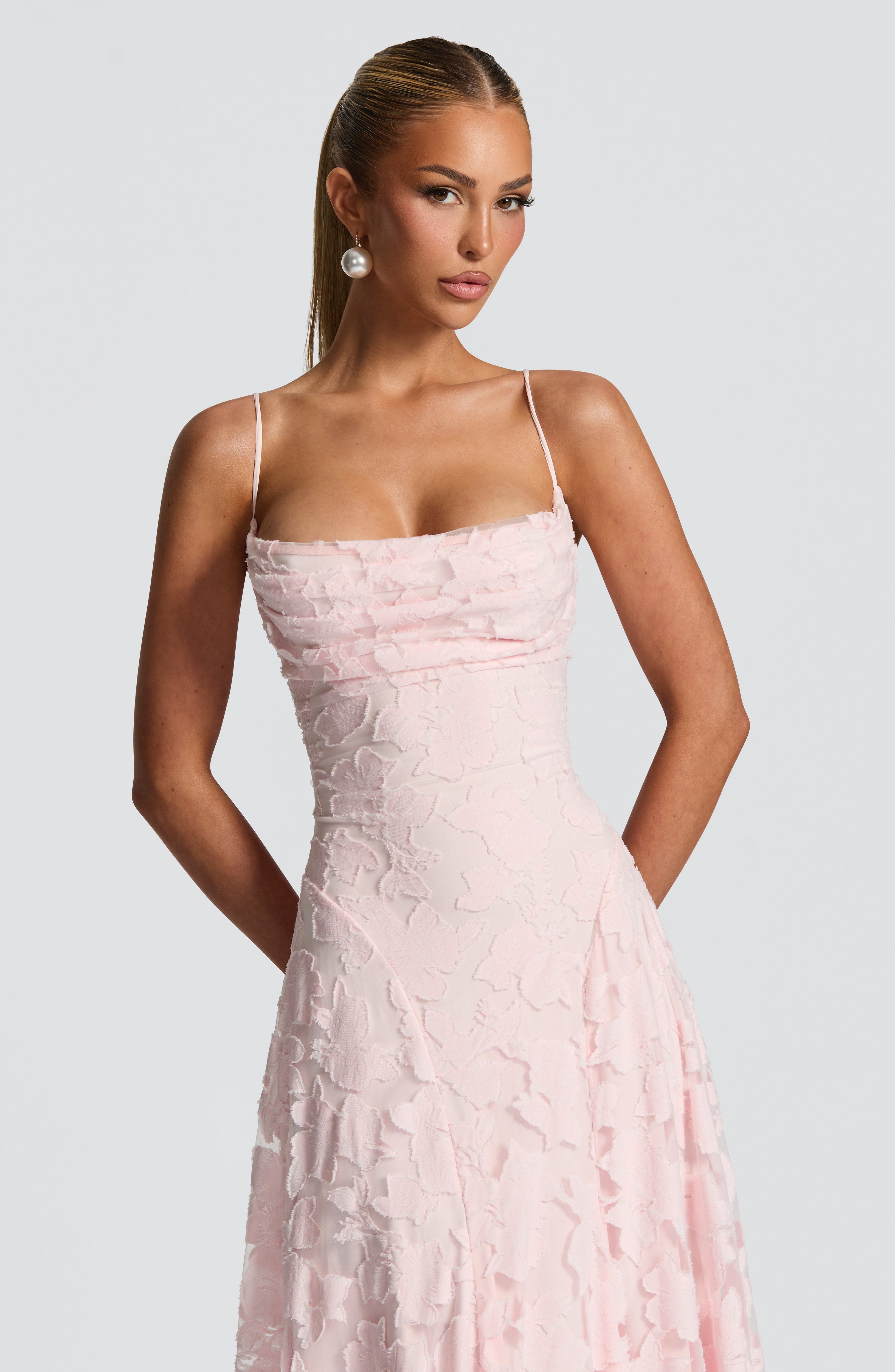 Elegant Satin Maxi Dress - Luxury Evening Gown | Meave & Ivy
