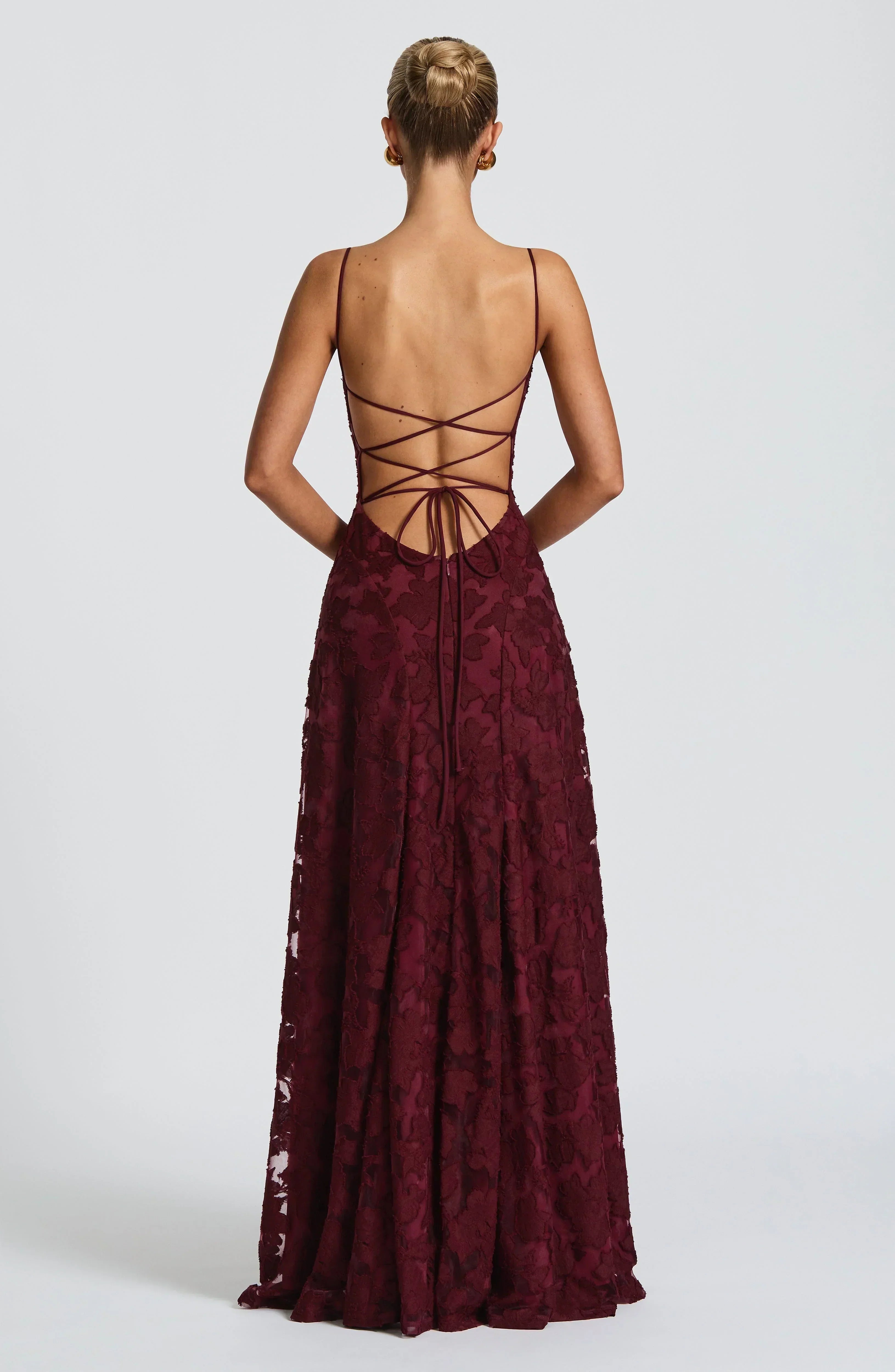 Elegant Satin Maxi Dress - Luxury Evening Gown | Meave & Ivy