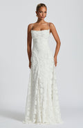 Elegant Satin Maxi Dress - Luxury Evening Gown | Meave & Ivy