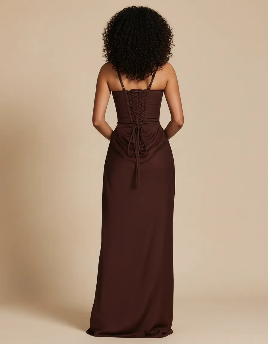 Sculpted Midi Dress – Refined Tailored Fit