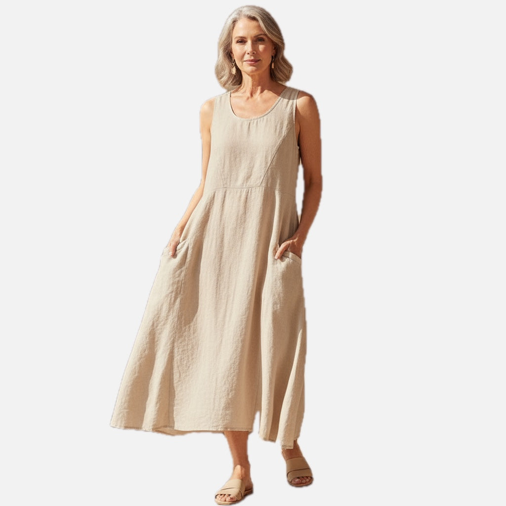 Women's Elegant Dress With Pockets