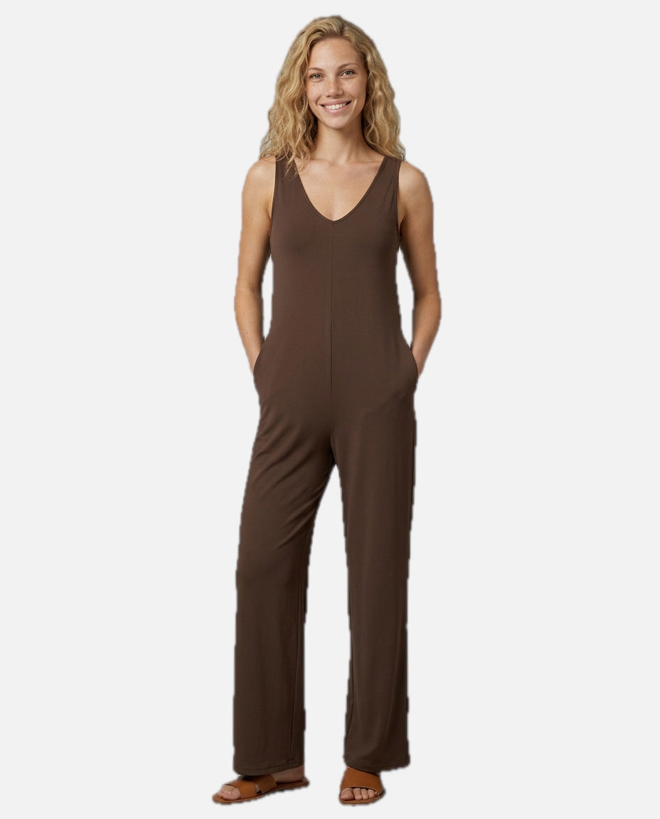Sleeveless V-Neck Jumpsuit – Women's Occasion Jumpsuit