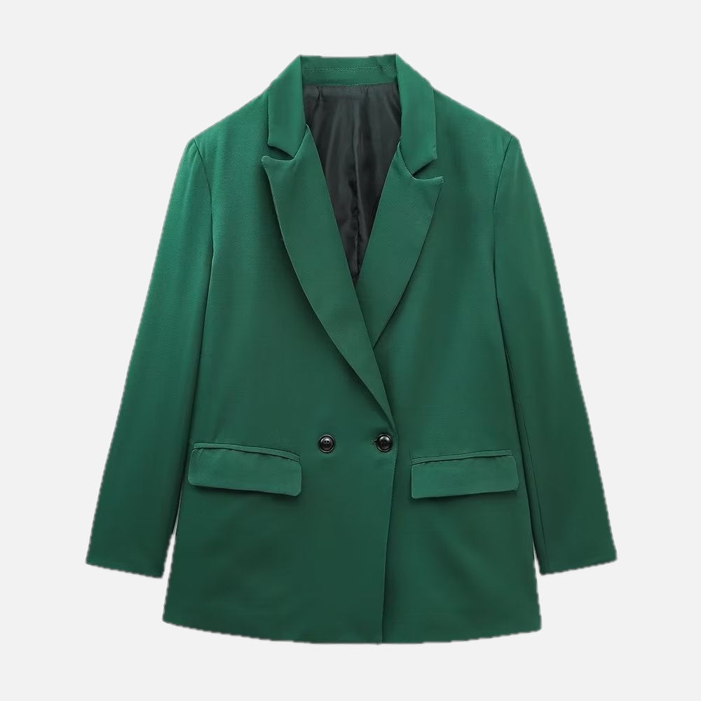 Double-Breasted Structured Blazer – Women's Occasion Blazer