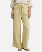 Wide-Leg Trousers with Elastic Waist – Women's Occasion Dress