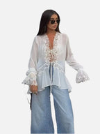 Lace Cardigan Top – Women's Everyday Cardigan