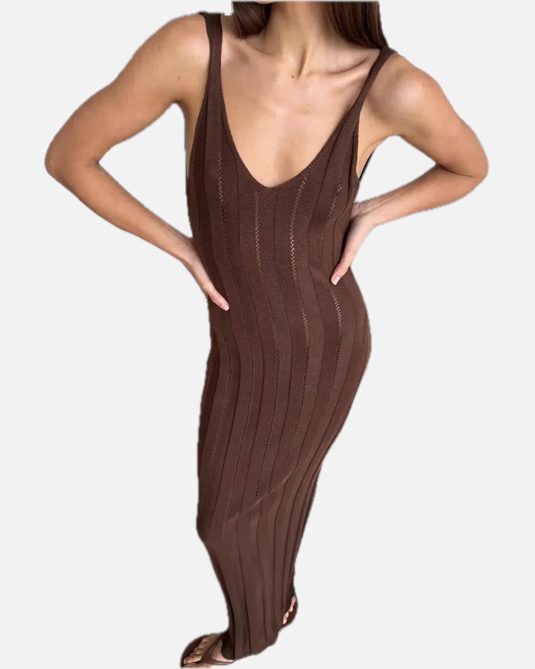 Black Backless Maxi Dress – Women's Summer Party Maxi Dress