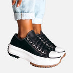 Chunky Platform Lace-Up Sneakers
