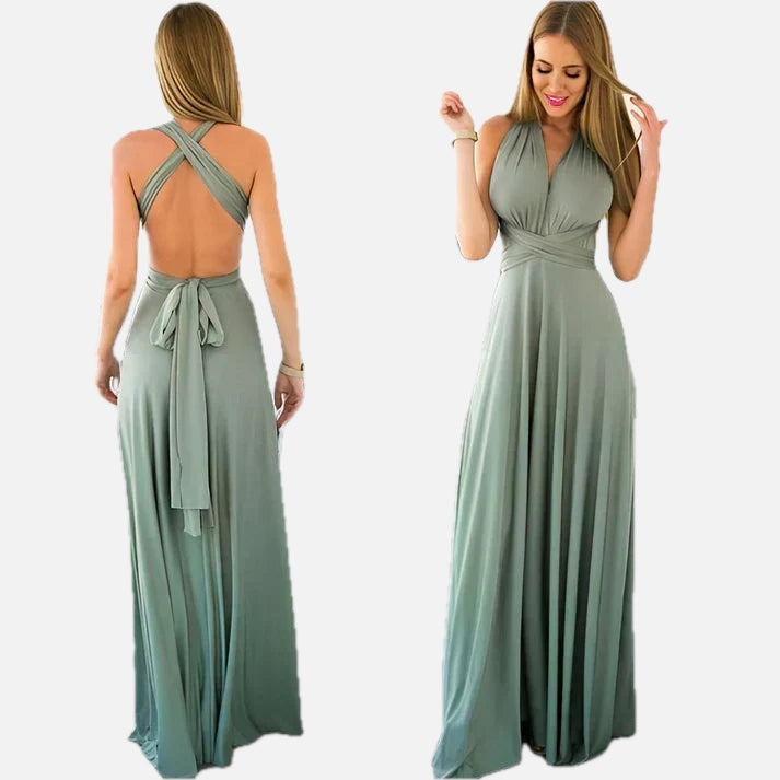 Convertible Wrap Dress with Adjustable Straps | Meave & Ivy