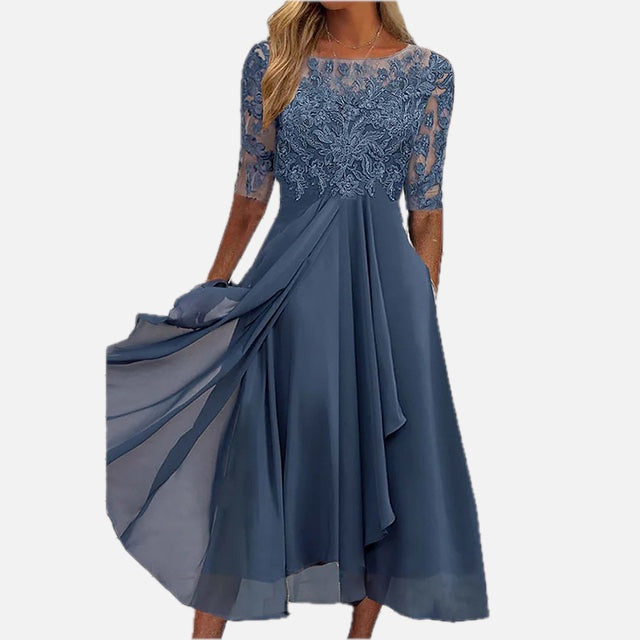 Sleeveless Floaty Autumn Dress | Meave & Ivy