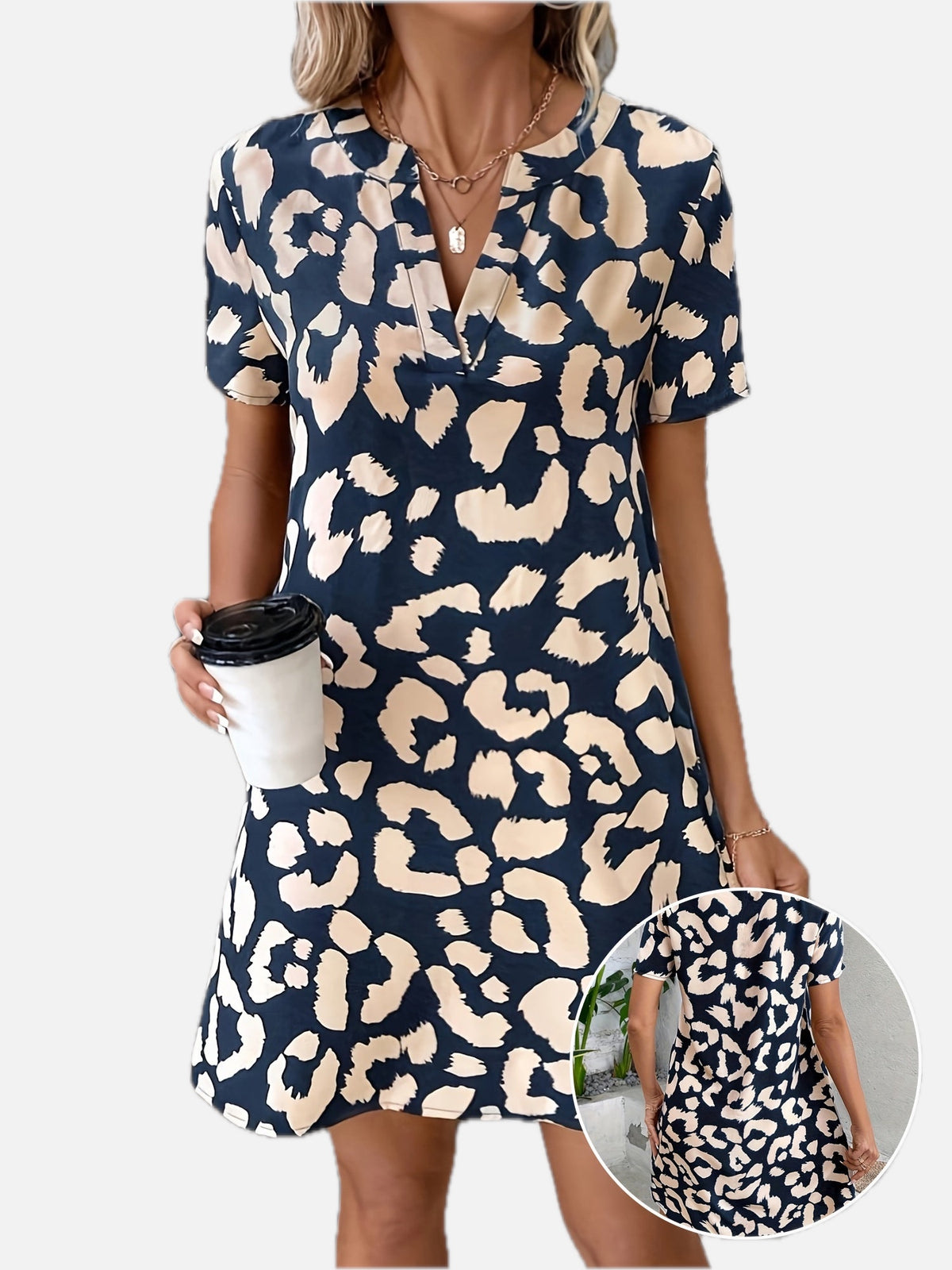 Katharina | Women's Lightweight Printed Vacation Dress | Meave & Ivy
