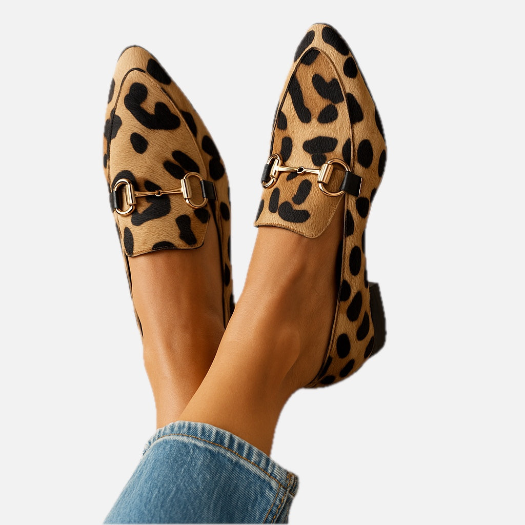 Printed Summer Loafers – Casual Everyday Slip-On Flat | Meave & Ivy