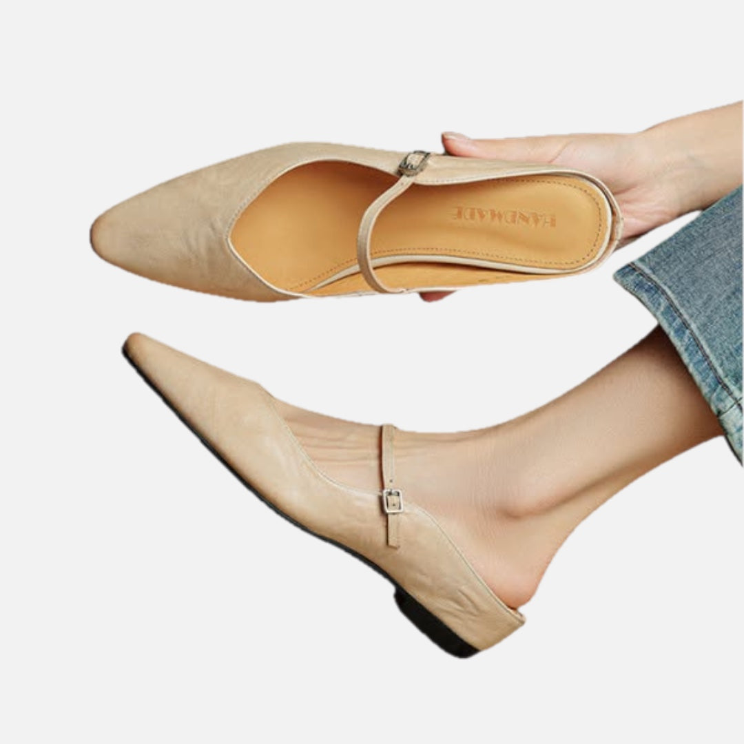 Slip-On Mule Sandals – Comfortable Everyday Flat Sandal | Meave & Ivy