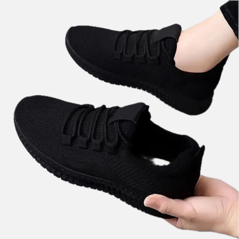 Black Platform Sneaker – Elevated Street Style Trainer | Meave & Ivy