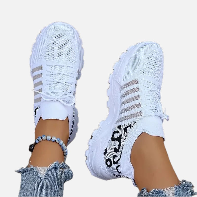 Leopard Print Sneaker – Wild Print Casual Trainer | Meave & Ivy
