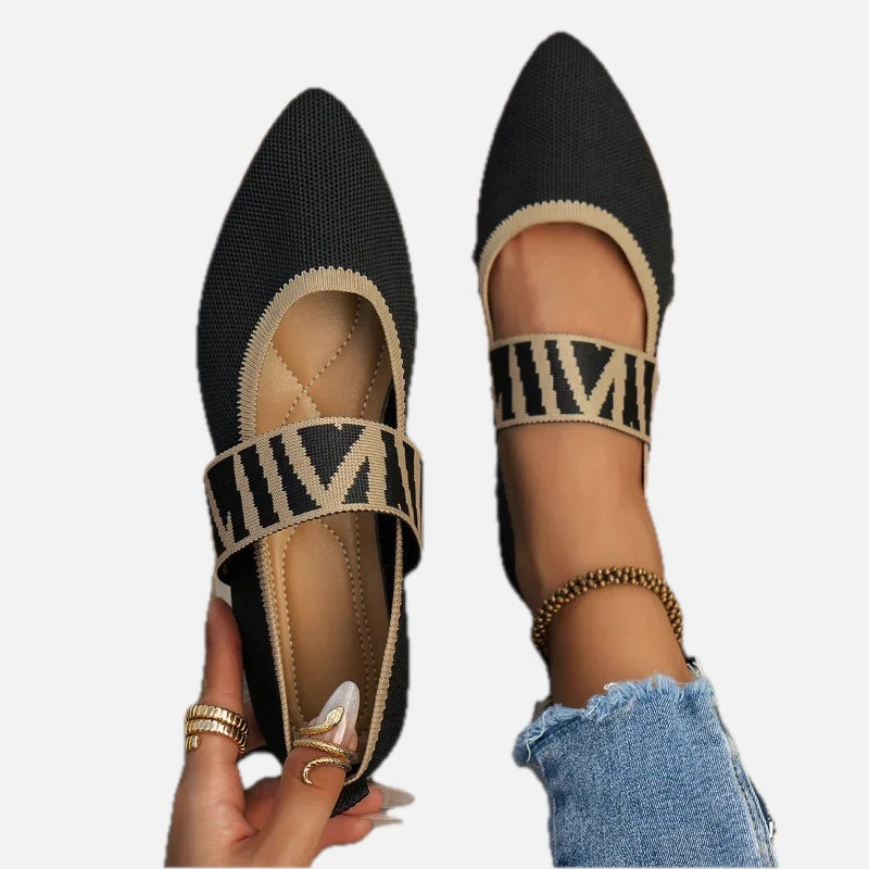 Pointed-Toe Ballet Flat – Minimalist Everyday Loafer | Meave & Ivy