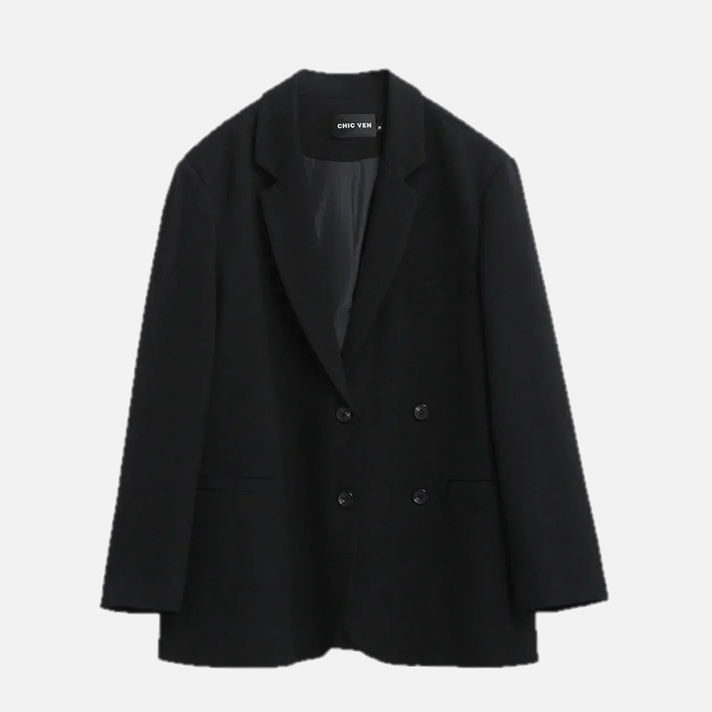 Ivory Classic Blazer – Effortless Tailored Office Jacket | Meave & Ivy