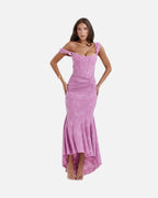 Off-Shoulder Bodycon Dress – Backless Ruched Party Dress | Meave & Ivy