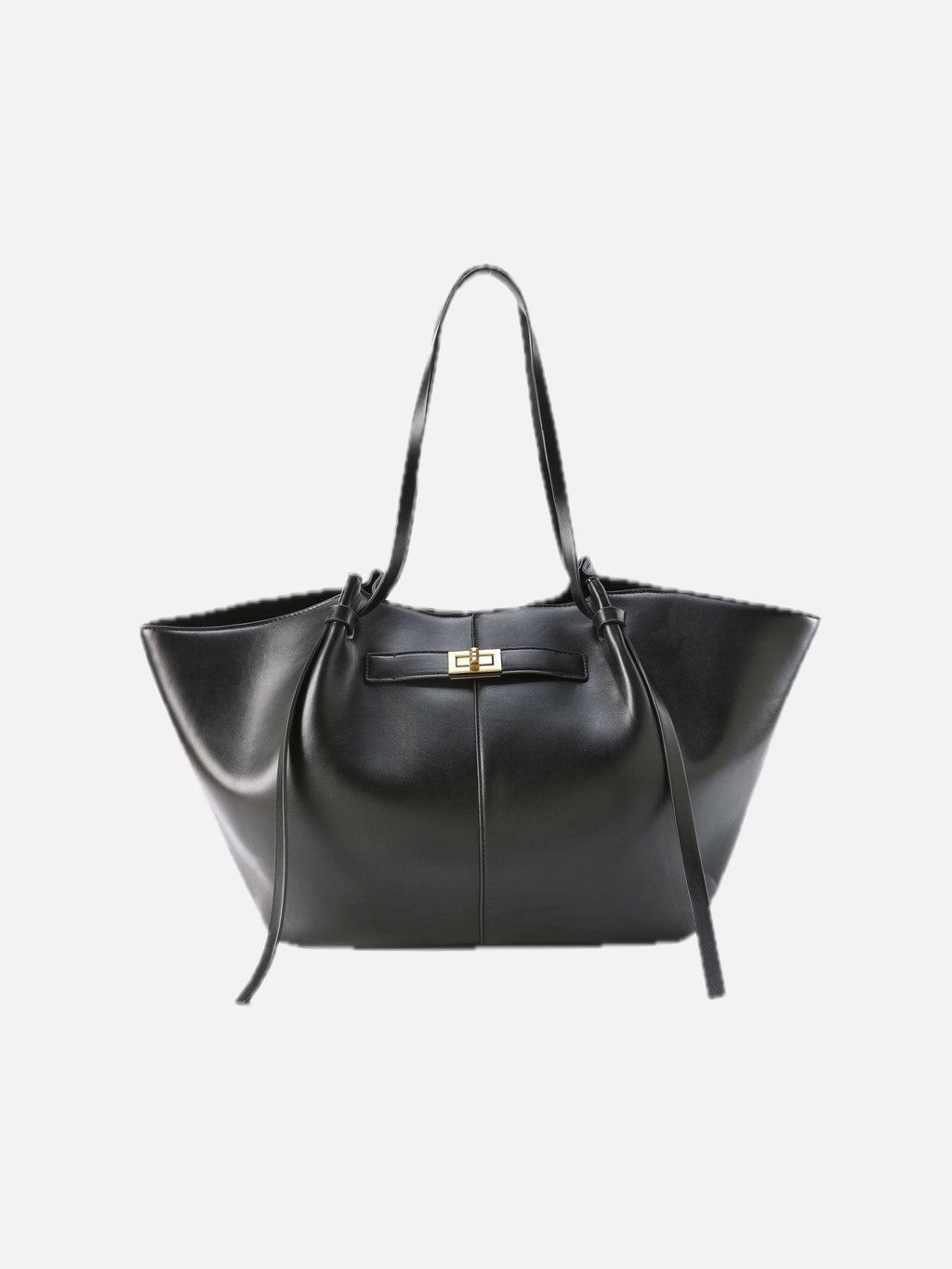 Soft Vegan Leather Shopper Bag – Sculptural Everyday Tote