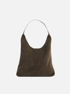 Western Style Suede Look Bag – Soft Everyday Shoulder Bag