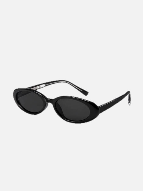 90s Oval Sunglasses – Retro Flat Profile UV400 Shades