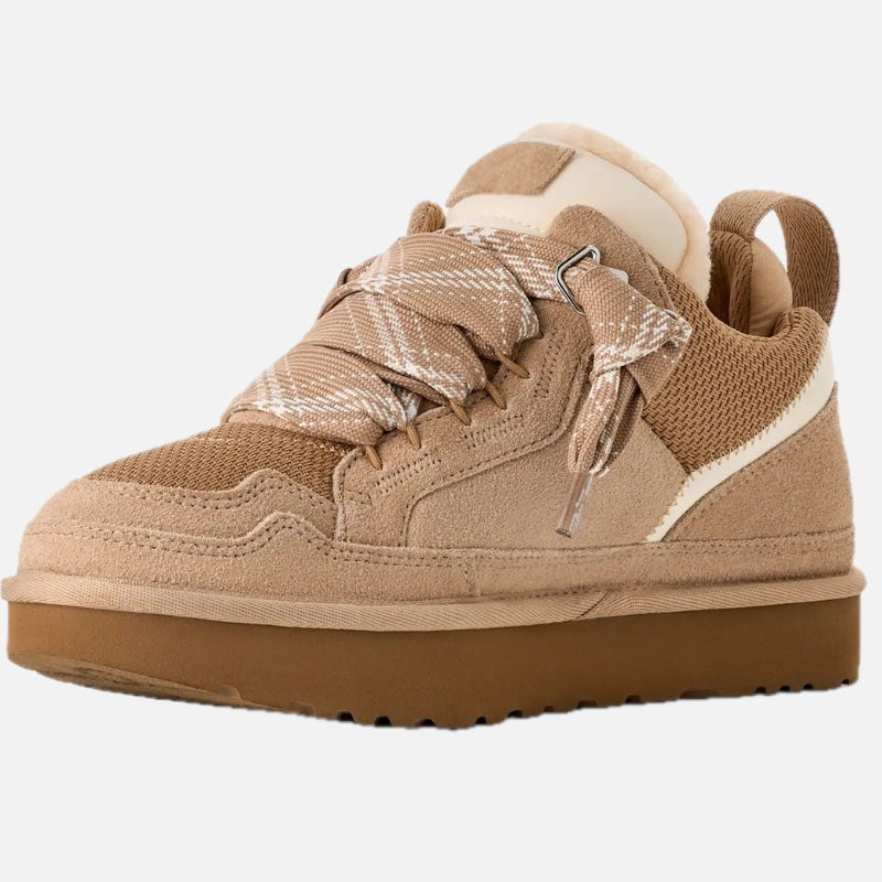 Women's Suede-Look Winter Trainers with Warm Lining and Platform Sole