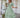 Green Bohemian V-Neck Midi Dress – Women's Boho Summer Beach & Holiday Dress | Meave & Ivy