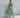 Green V-Neck Midi Dress – Women's Summer Beach & Holiday Dress | Meave & Ivy
