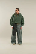 Women's Oversized Hoodie with Adjustable Hood