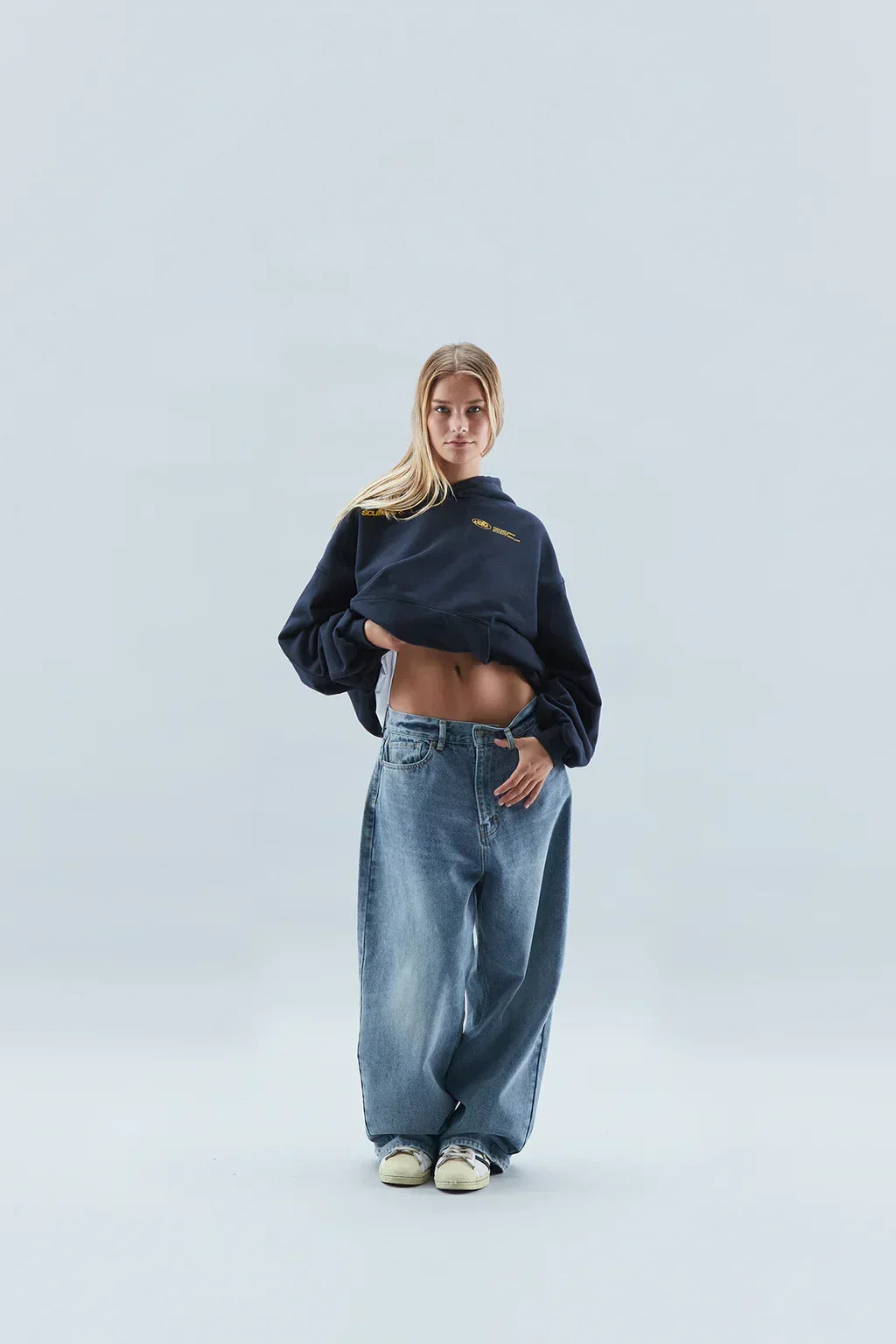 Women's Oversized Hoodie with Adjustable Hood